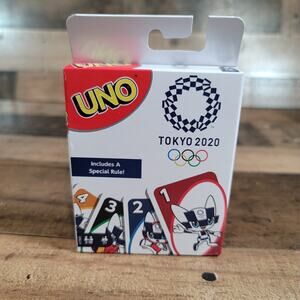 Uno Tokyo 2020 Olympics Edition Special Rule Card Game Mattel Games
